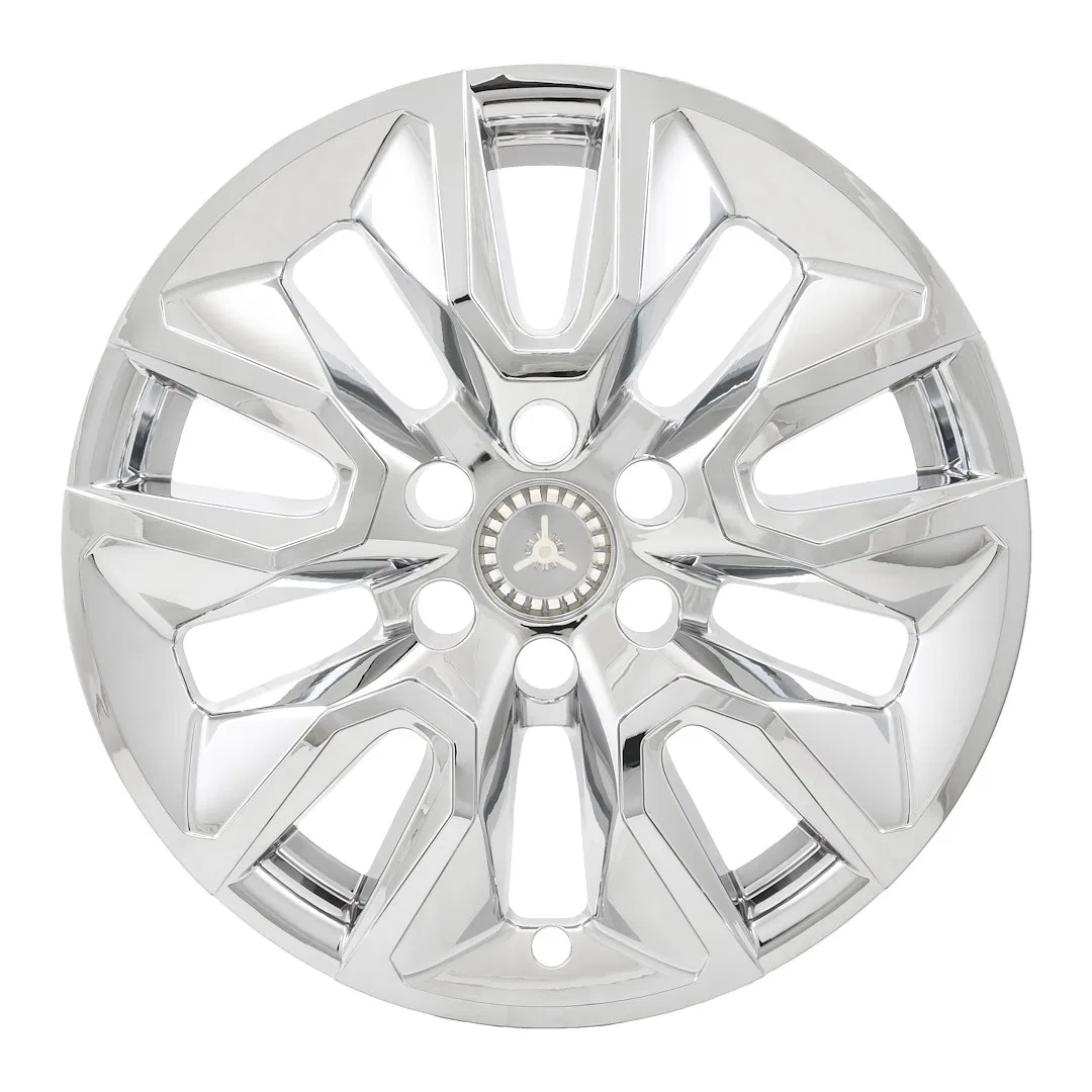 IMP454X – COAST2COAST Wheel Skin, 20 Inch 5 Spokes Snap-On/Center Retention Plated Chrome ABS Plastic Set Of 4